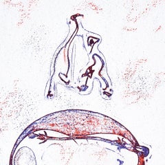 Après-moi le XX° siècle - Original Lithographie von Max Ernst - 1971