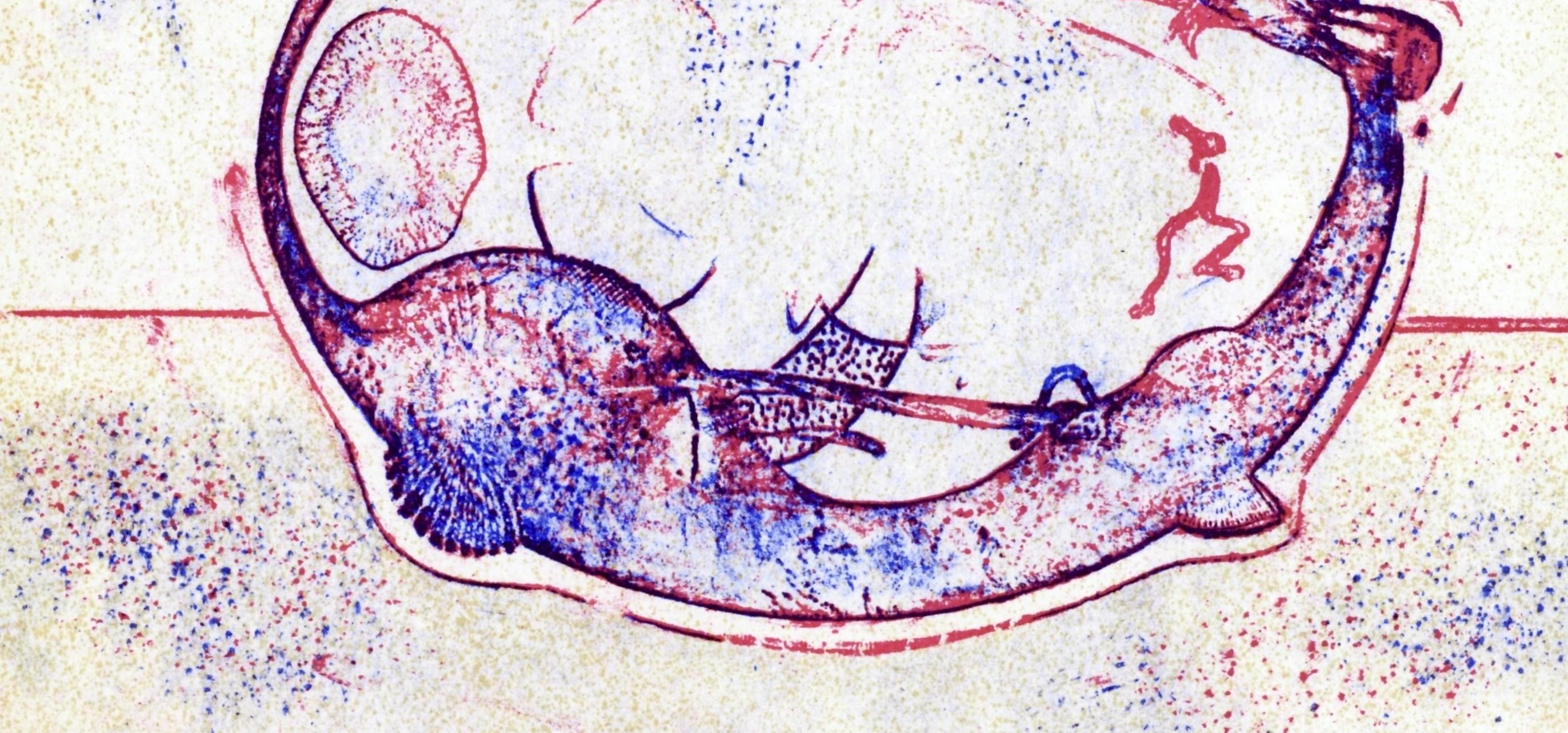 Après-moi (Spies/Leppien 202), Société internationale d'art XXe siècle (Grau), Landscape Print, von Max Ernst