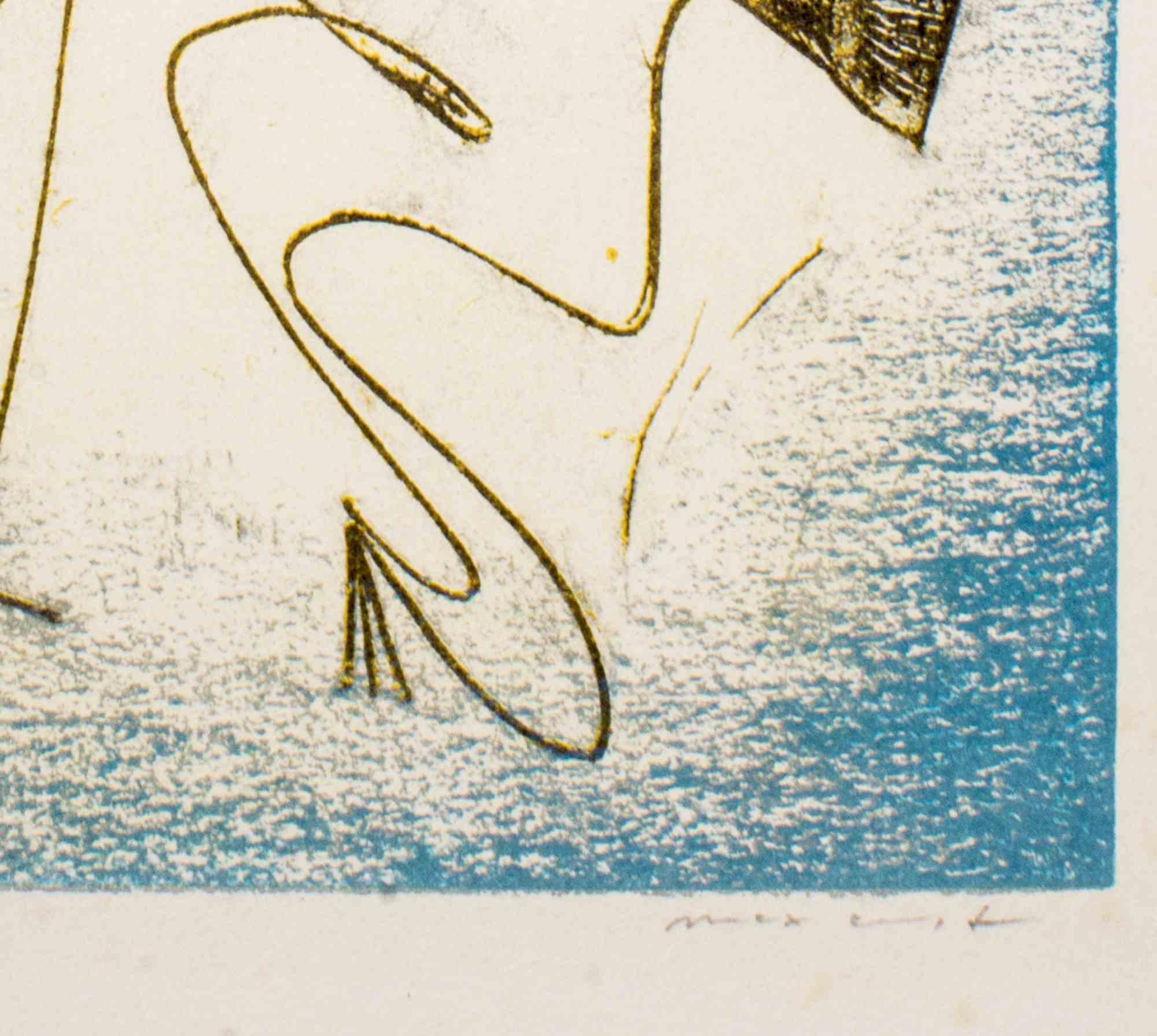 Komposition – aus „Festin“ – Radierung von Max Ernst – 1974 im Angebot 2