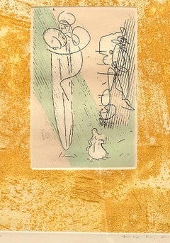 Composition - Original Etching by Max Ernst - 1960s