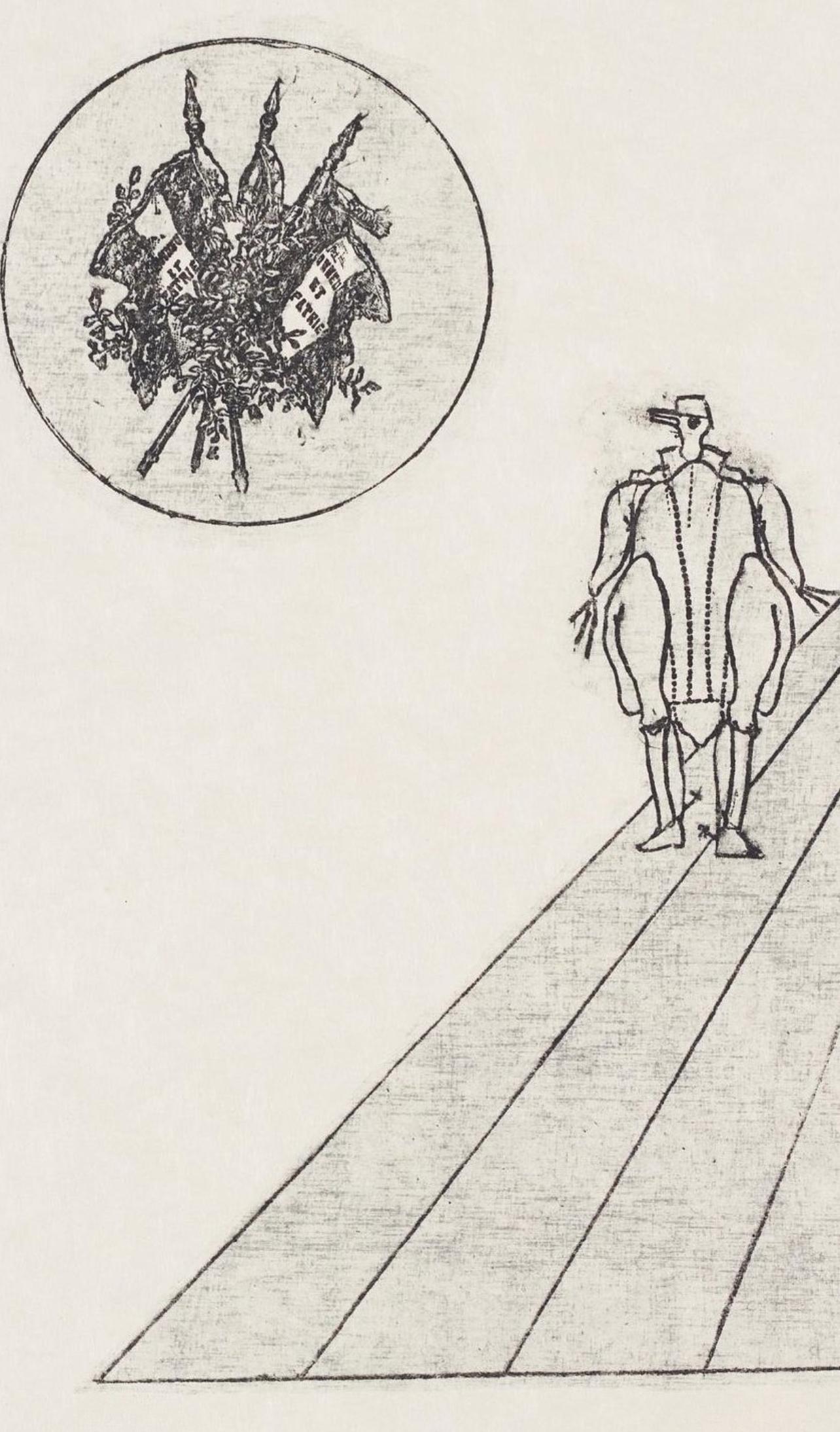 Composition (Spies/Leppien 218), La Ballade du Soldat, Max Ernst For Sale 1
