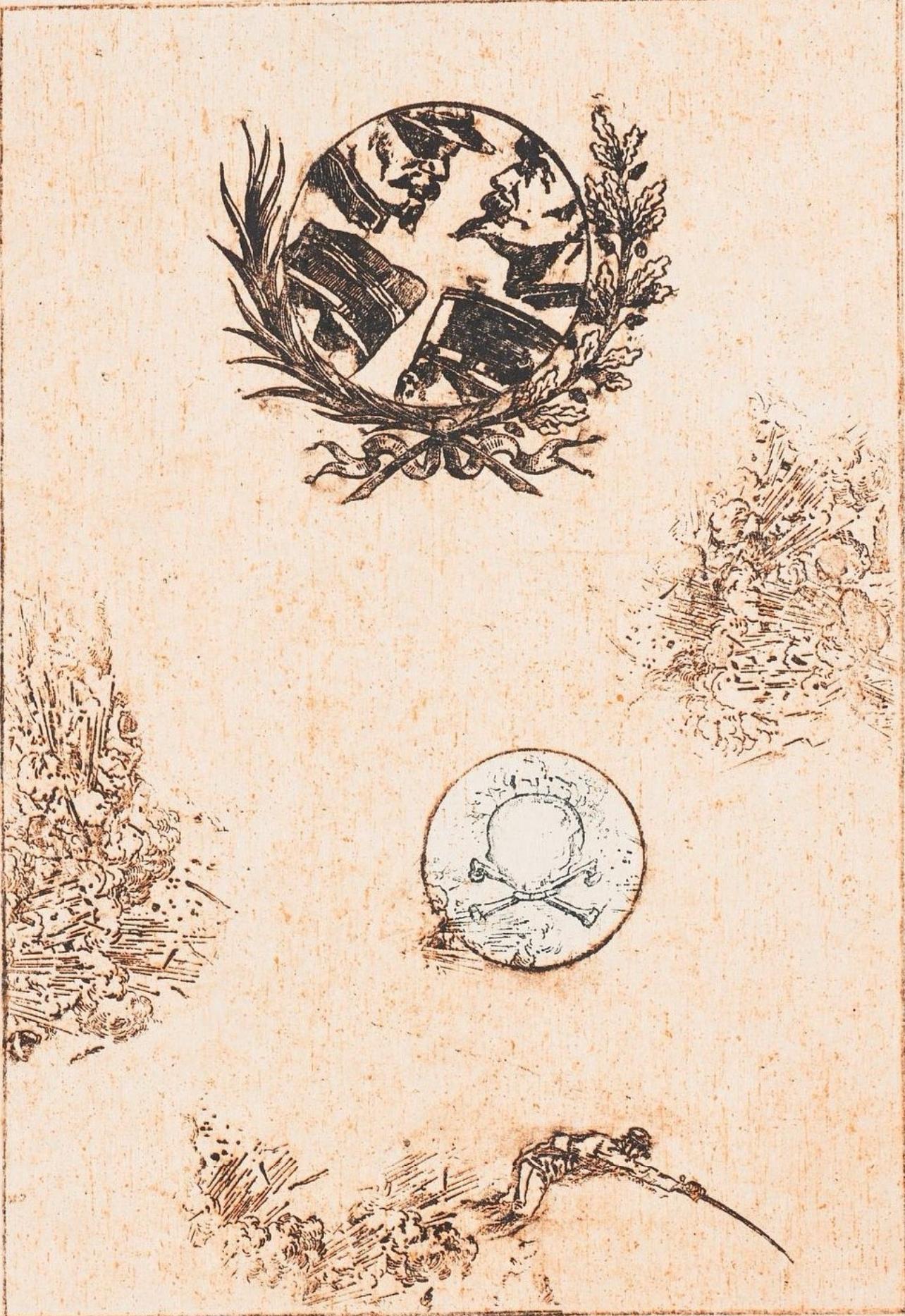 Composition (Spies/Leppien 218), La Ballade du Soldat, Max Ernst For Sale 1