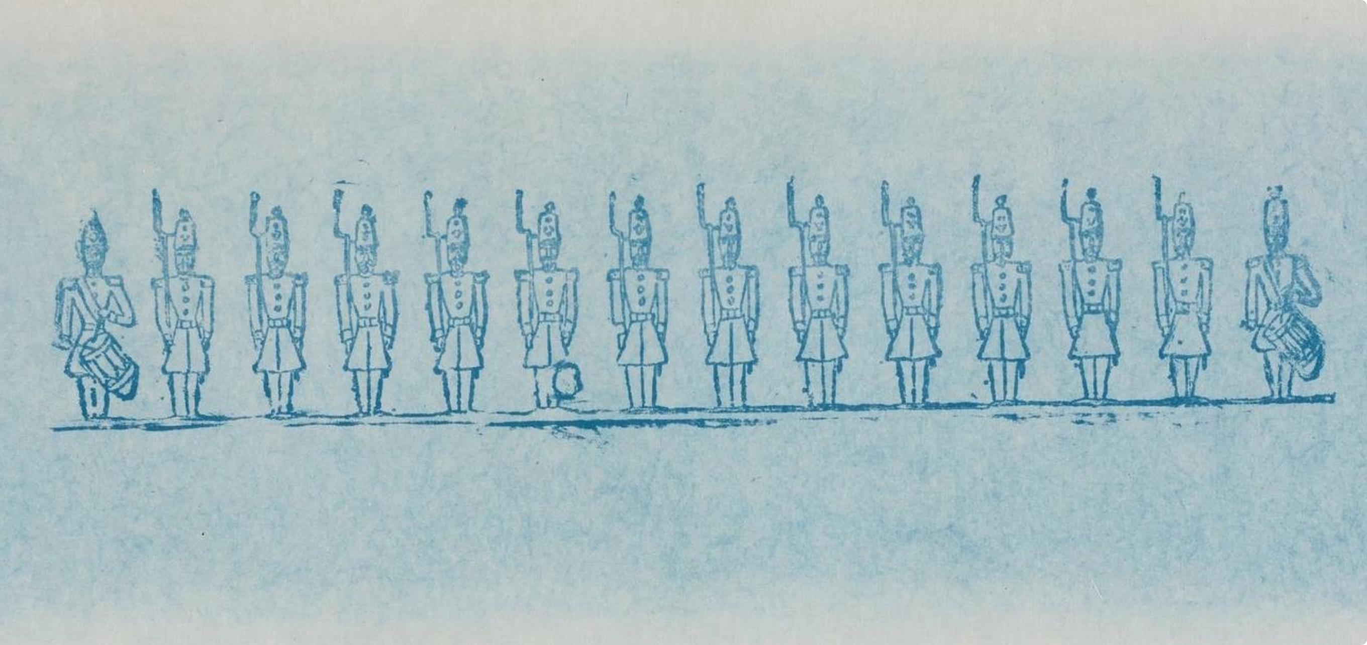 Composizione (Spies/Leppien 218), La Ballade du Soldat, Max Ernst in vendita 1