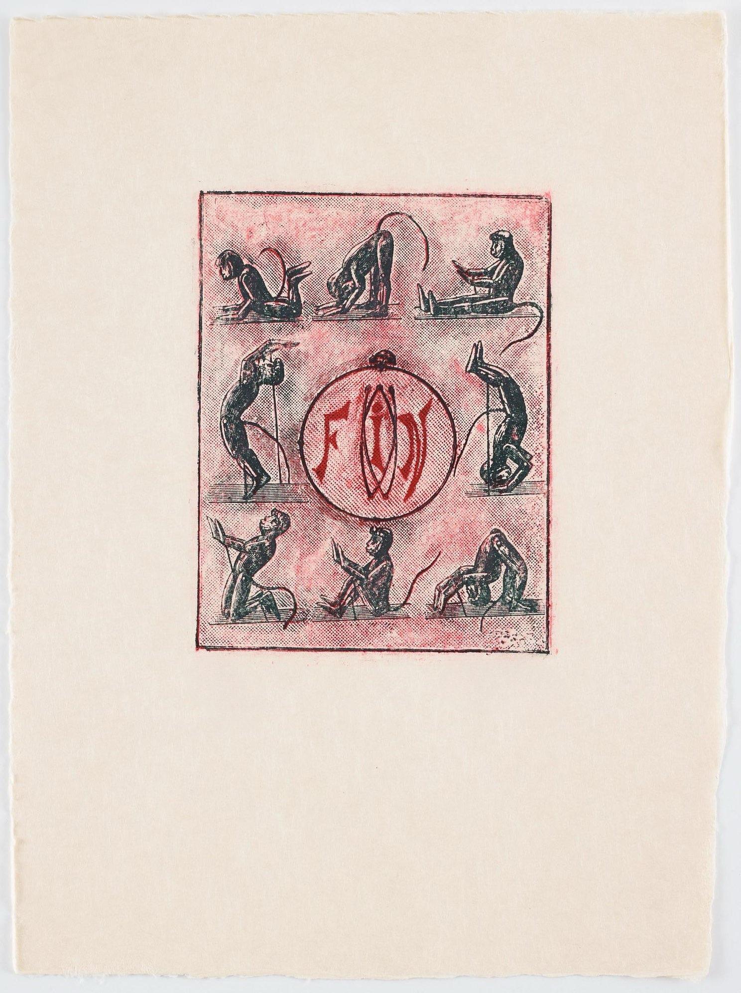 Composición (Spies/Leppien 218), La Ballade du Soldat, Max Ernst en venta 4