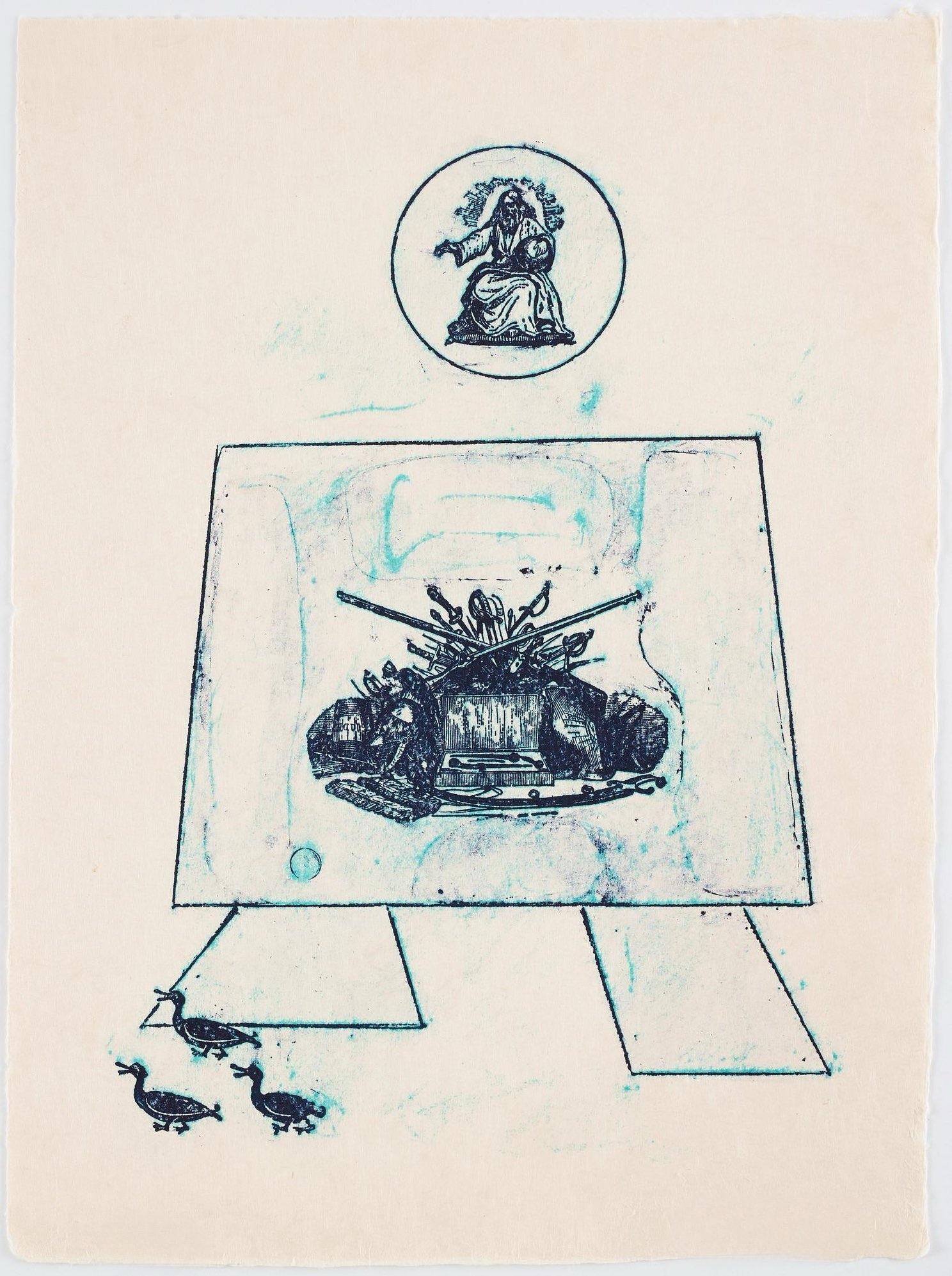Composition (Spies/Leppien 218), La Ballade du Soldat, Max Ernst For Sale 4