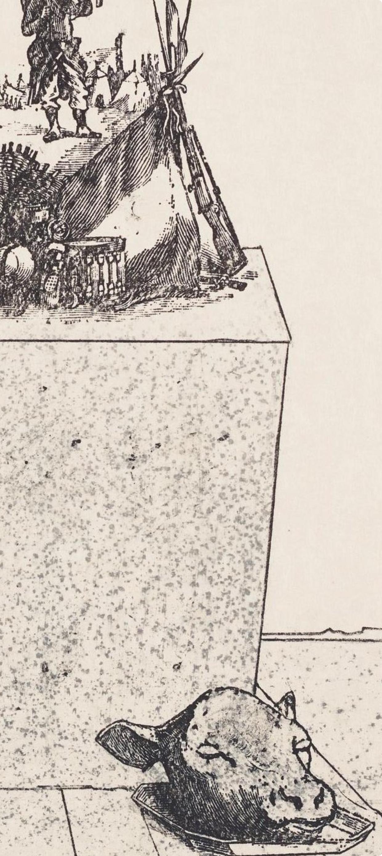 Composition (Spies/Leppien 218), La Ballade du Soldat, Max Ernst For Sale 4