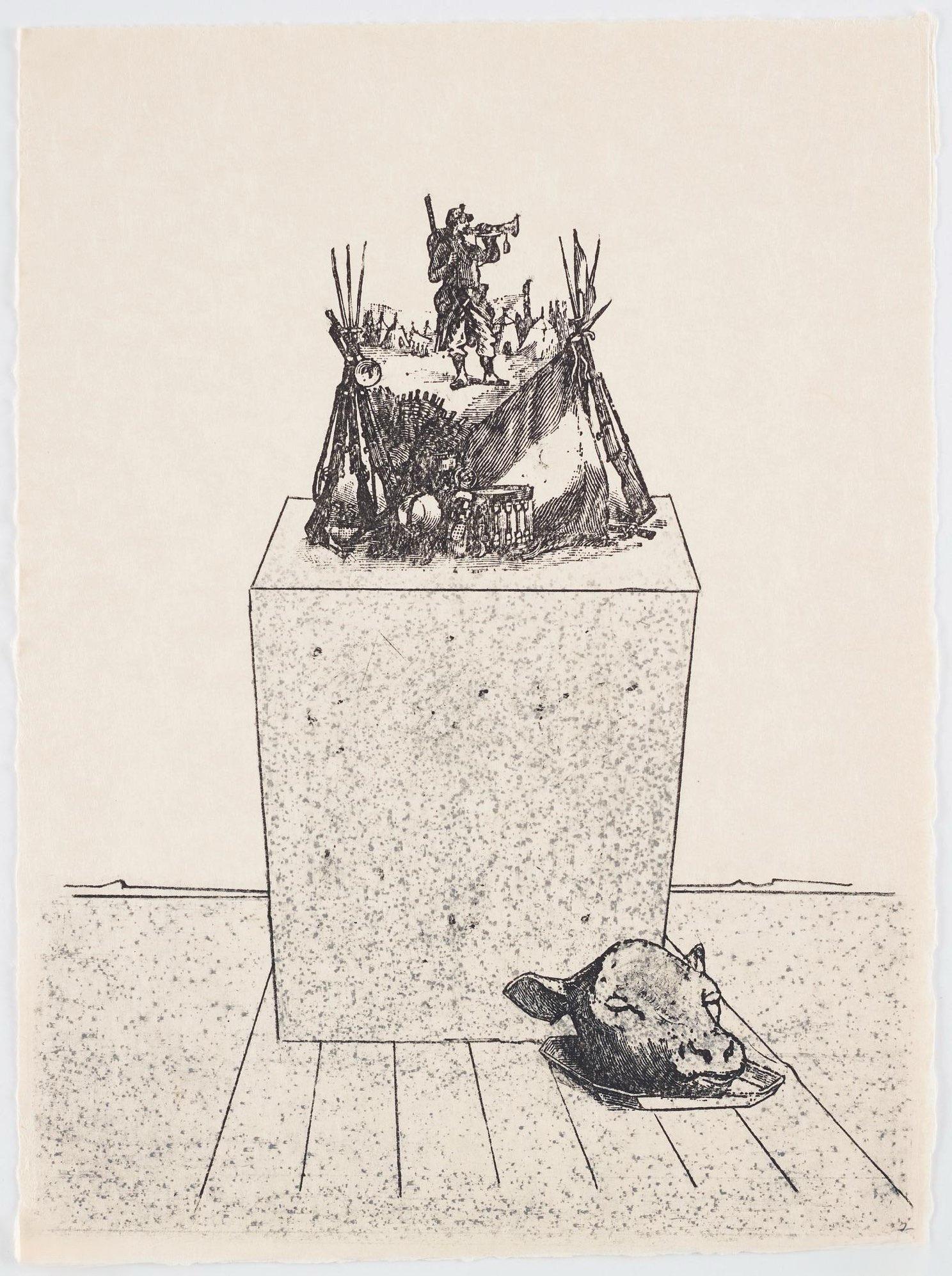Composition (Spies/Leppien 218), La Ballade du Soldat, Max Ernst For Sale 5