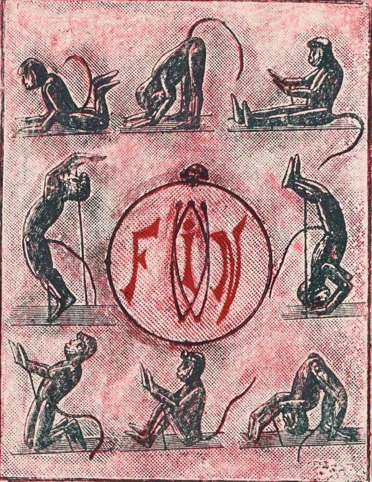 Litografía sobre papel vélin d'Arches. Sin firmar y sin numerar, tal como se publicó. Buen estado. Notas: Del folio, La Ballade du Soldat, 34 Lithographies Originales de Max Ernst, 1972. Publicado por manus presse, Stuttgart; impreso por Pierre