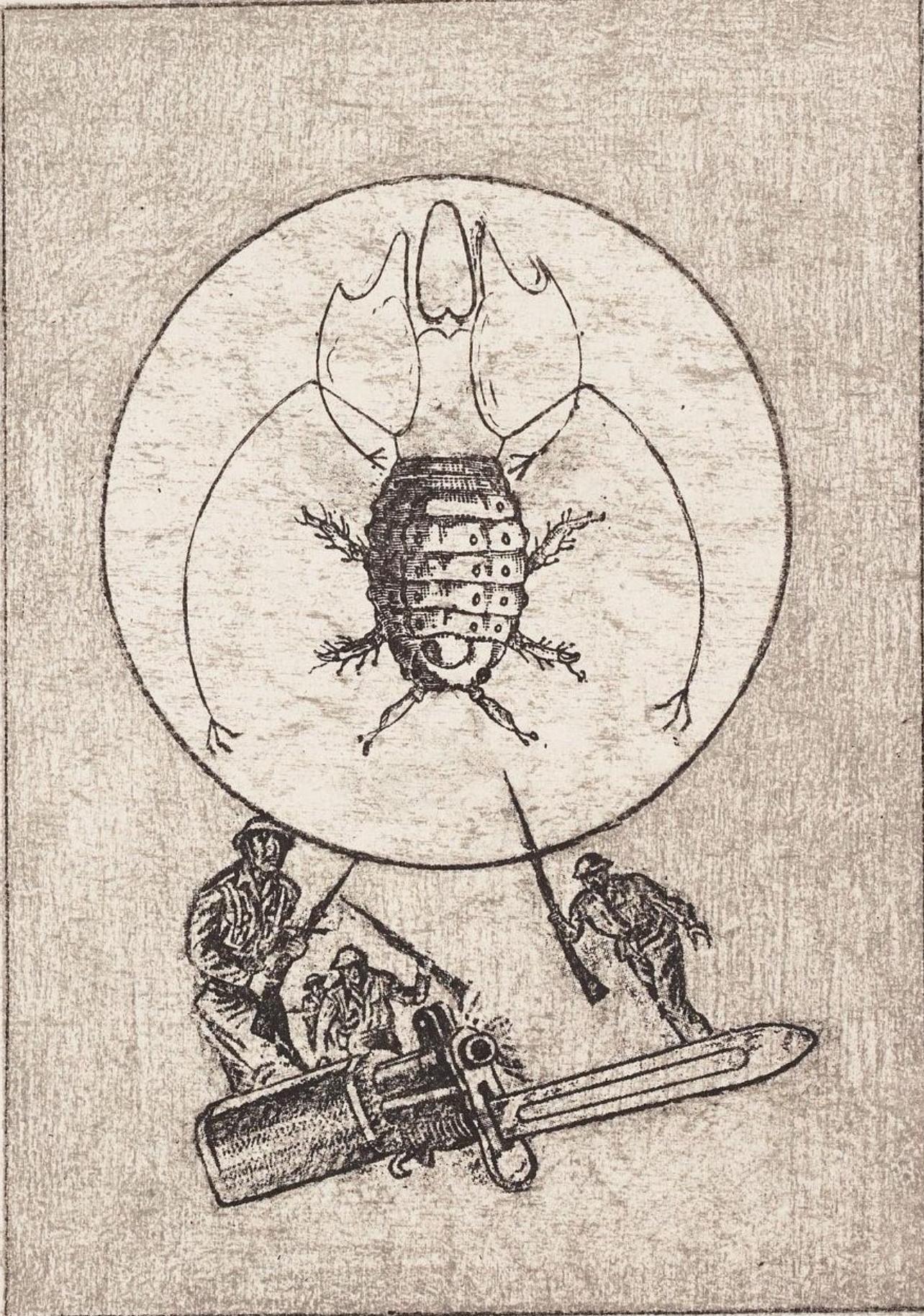 Composition (Spies/Leppien 218), La Ballade du Soldat, Max Ernst