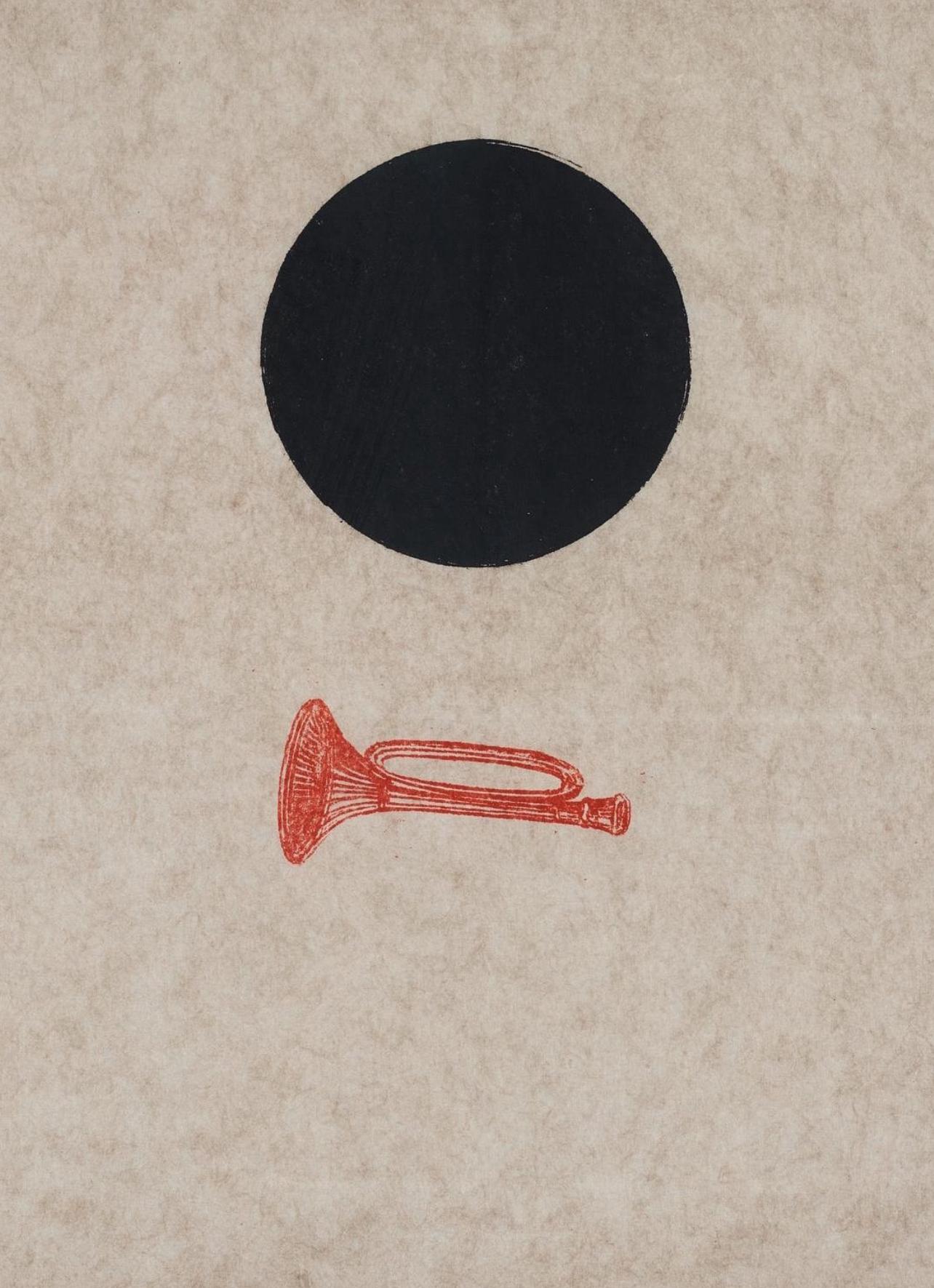 Litografía sobre papel vélin d'Arches. Sin firmar y sin numerar, tal como se publicó. Buen estado. Notas: Del folio, La Ballade du Soldat, 34 Lithographies Originales de Max Ernst, 1972. Publicado por manus presse, Stuttgart; impreso por Pierre