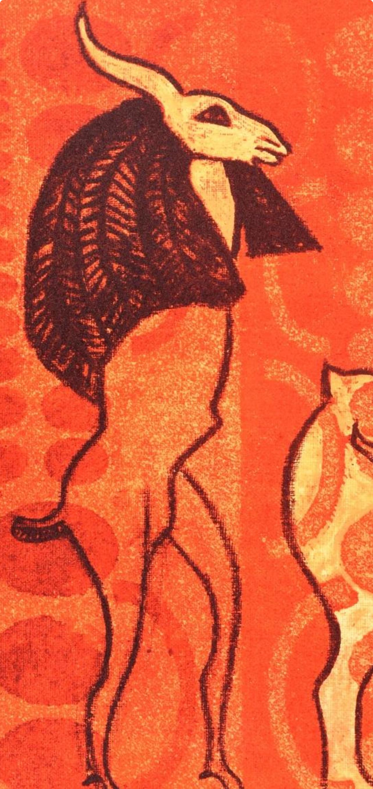 Ernst, Composition, Judith, Tragödie in drei Akten (after) - Print by Max Ernst