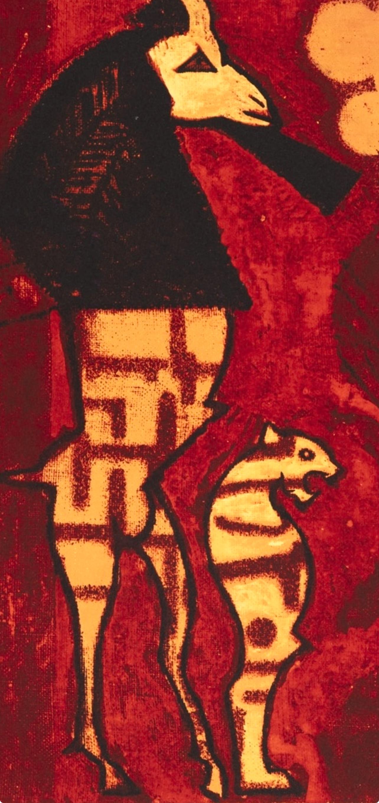 Ernst, Composition, Judith, Tragödie in drei Akten (after) - Print by Max Ernst