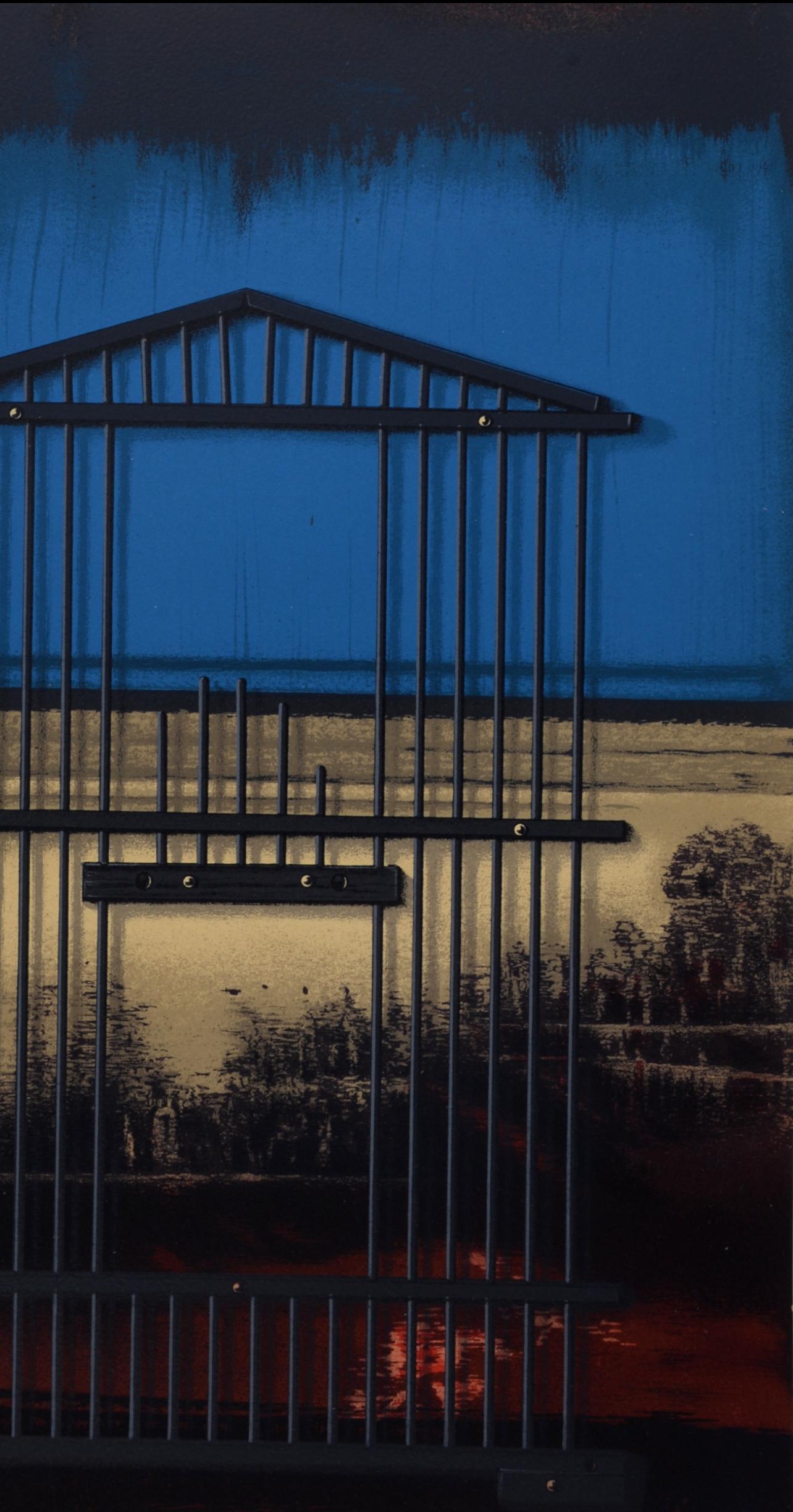 Ernst, Composition (Monod 2619; Spies/Leppien A19/C), Dent Prompte (after) - Black Figurative Print by Max Ernst