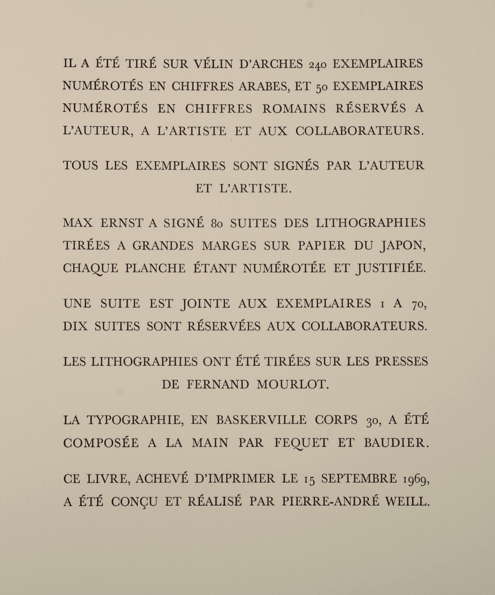 Ernst, Composition (Monod 2619; Spies/Leppien A19/C), Dent Prompte (after) For Sale 2