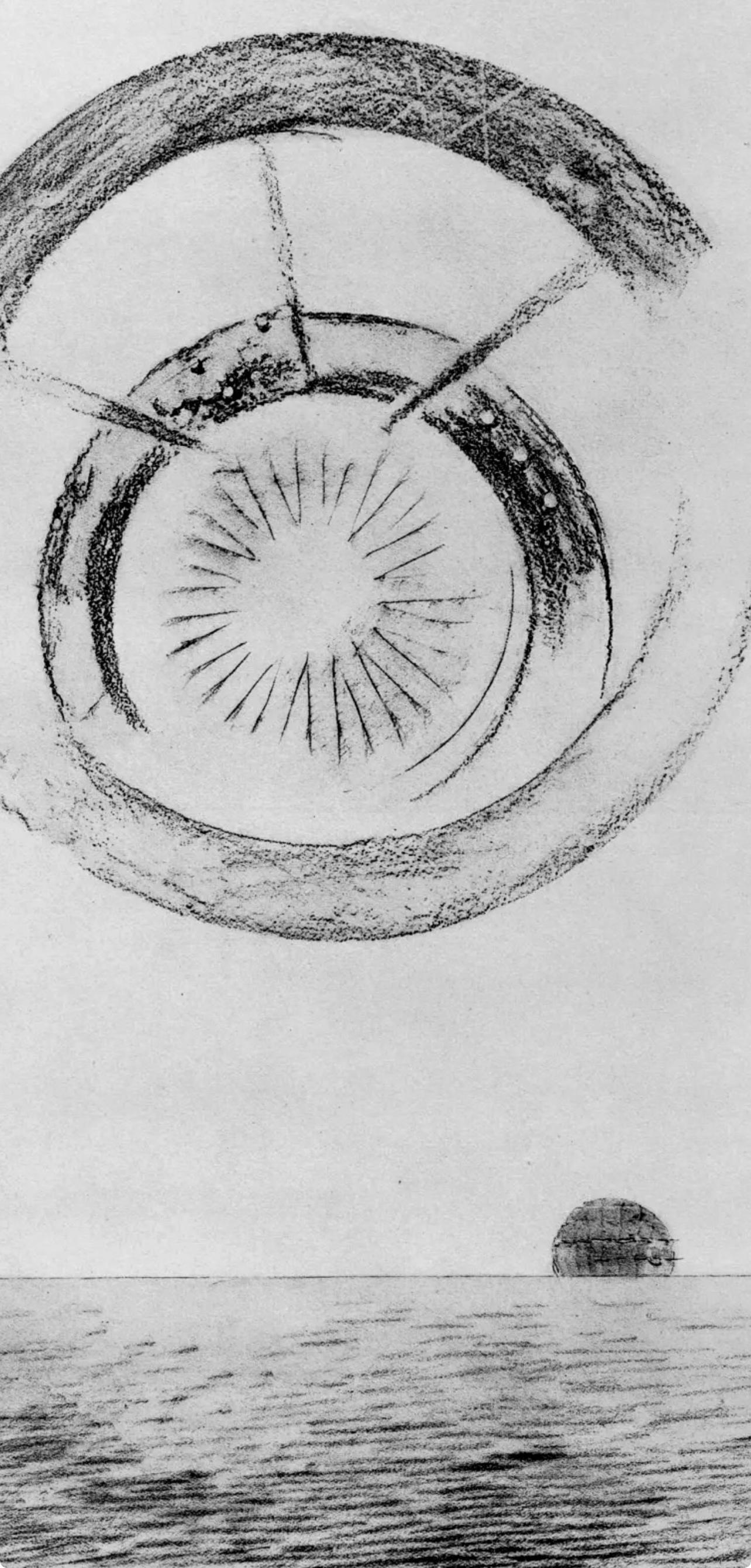 Ernst, Composition (Spies/Leppien 222), Histoire naturelle (après) - Print de Max Ernst