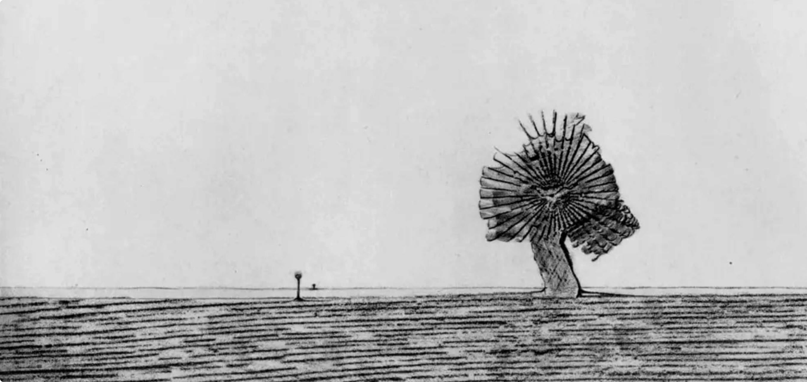 Ernst, Composition (Spies/Leppien 222), Histoire Naturelle (after) - Surrealist Print by Max Ernst
