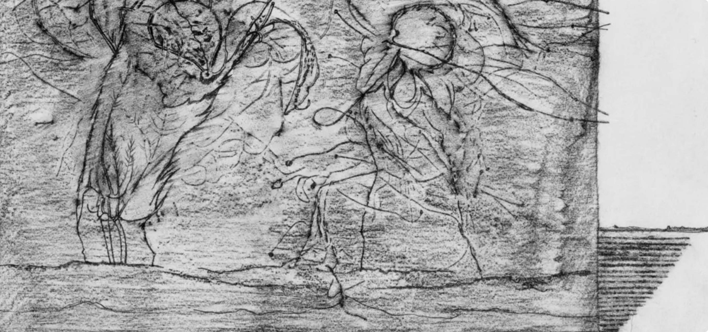 Ernst, Composition (Spies/Leppien 222), Histoire Naturelle (after) - Surrealist Print by Max Ernst