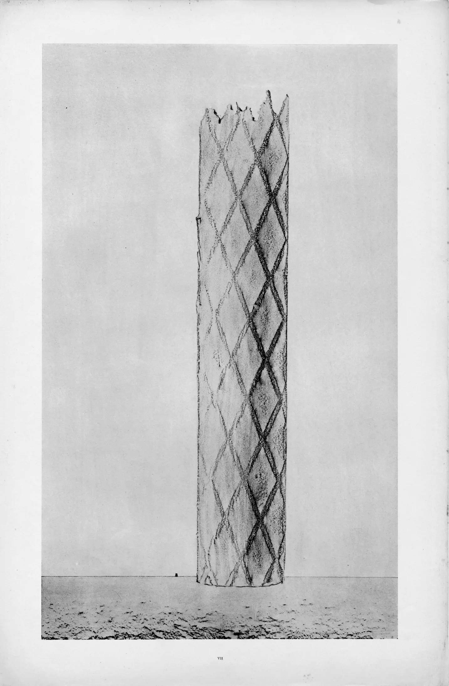 Ernst, Komposition (Spies/Leppien 222), Histoire Naturelle (nach) (Grau), Figurative Print, von Max Ernst