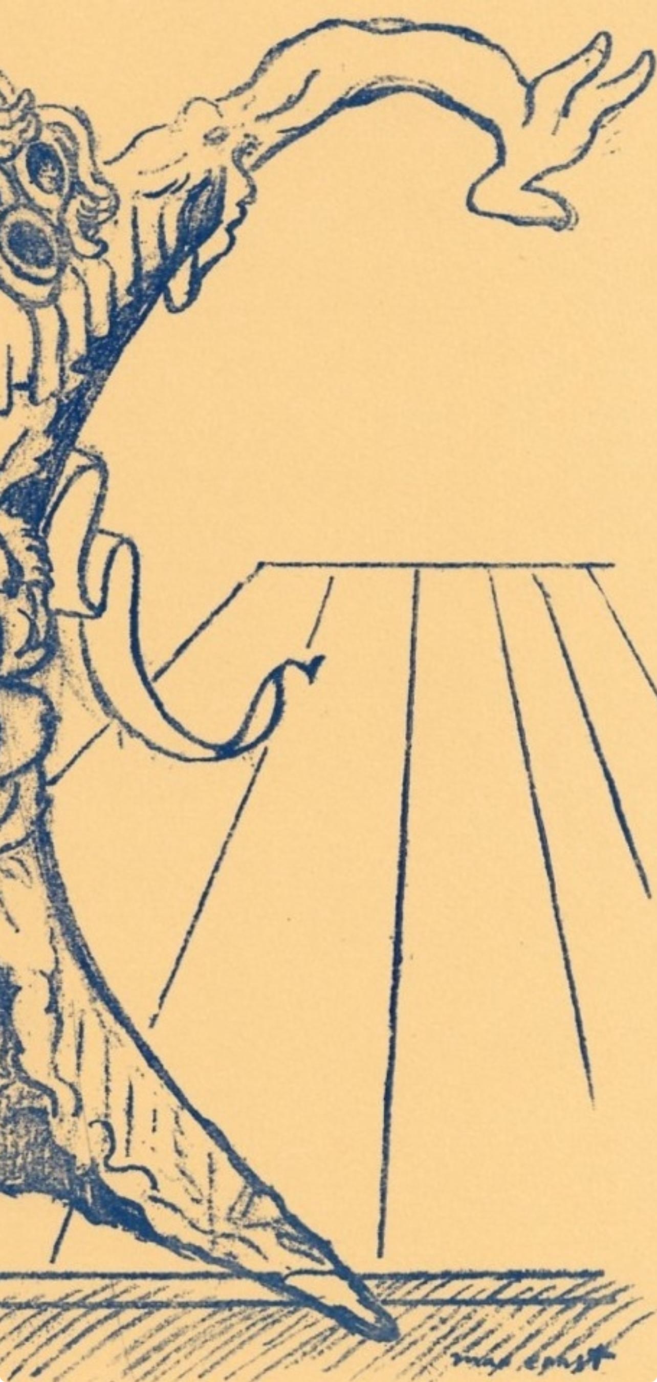 Ernst, Elektra, XXe Siècle (nach) (Surrealismus), Print, von Max Ernst