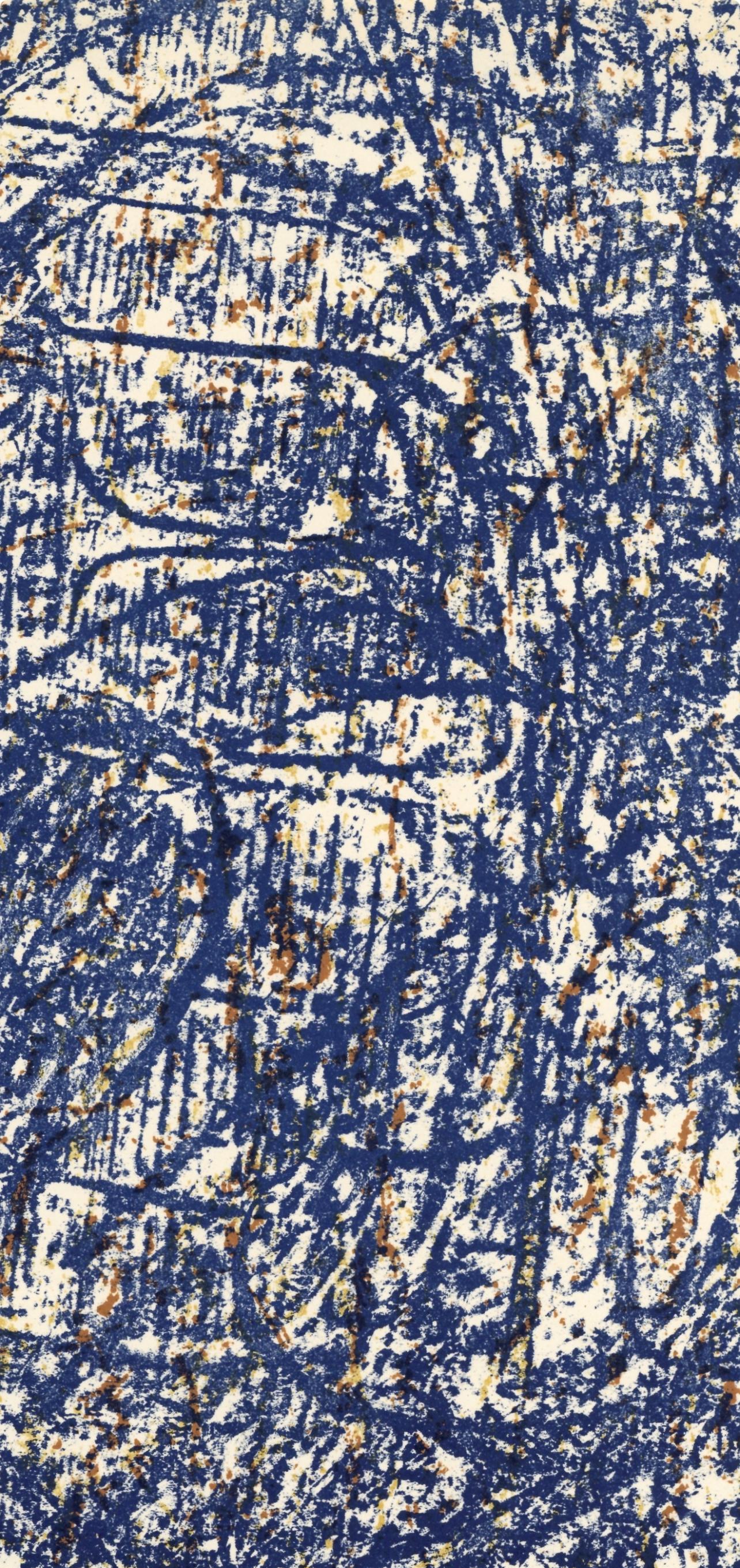 Ernst, La Foret bleue (Spies/Leppien 89D), XXe Siècle (after) - Surrealist Print by Max Ernst