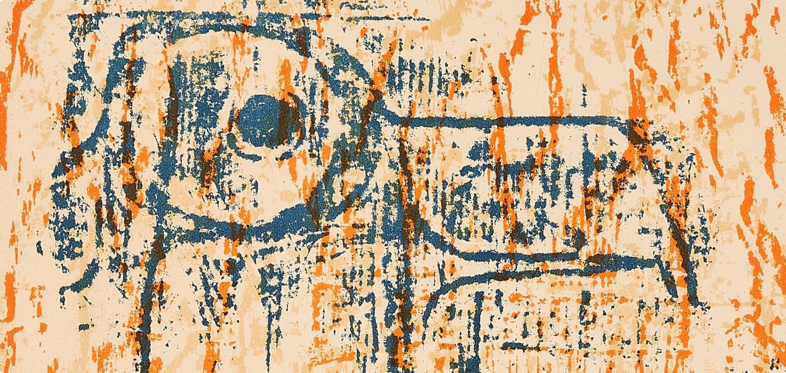 Ernst, Têtes d'Aigles (Spies/Leppien 88A), XXe Siècle (nach) – Print von Max Ernst