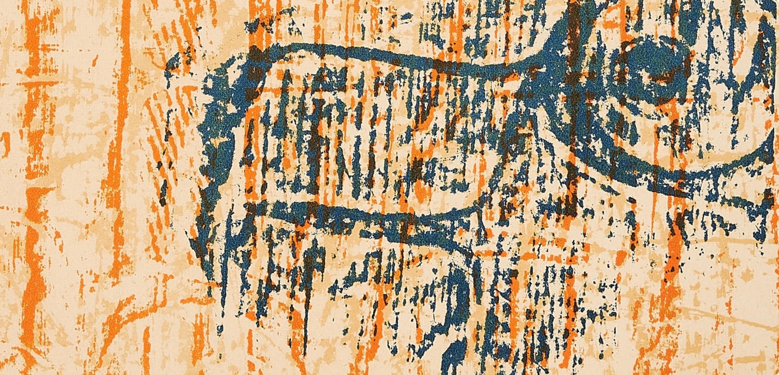 Ernst, Têtes d'Aigles (Spies/Leppien 88A), XXe Siècle (nach) (Surrealismus), Print, von Max Ernst