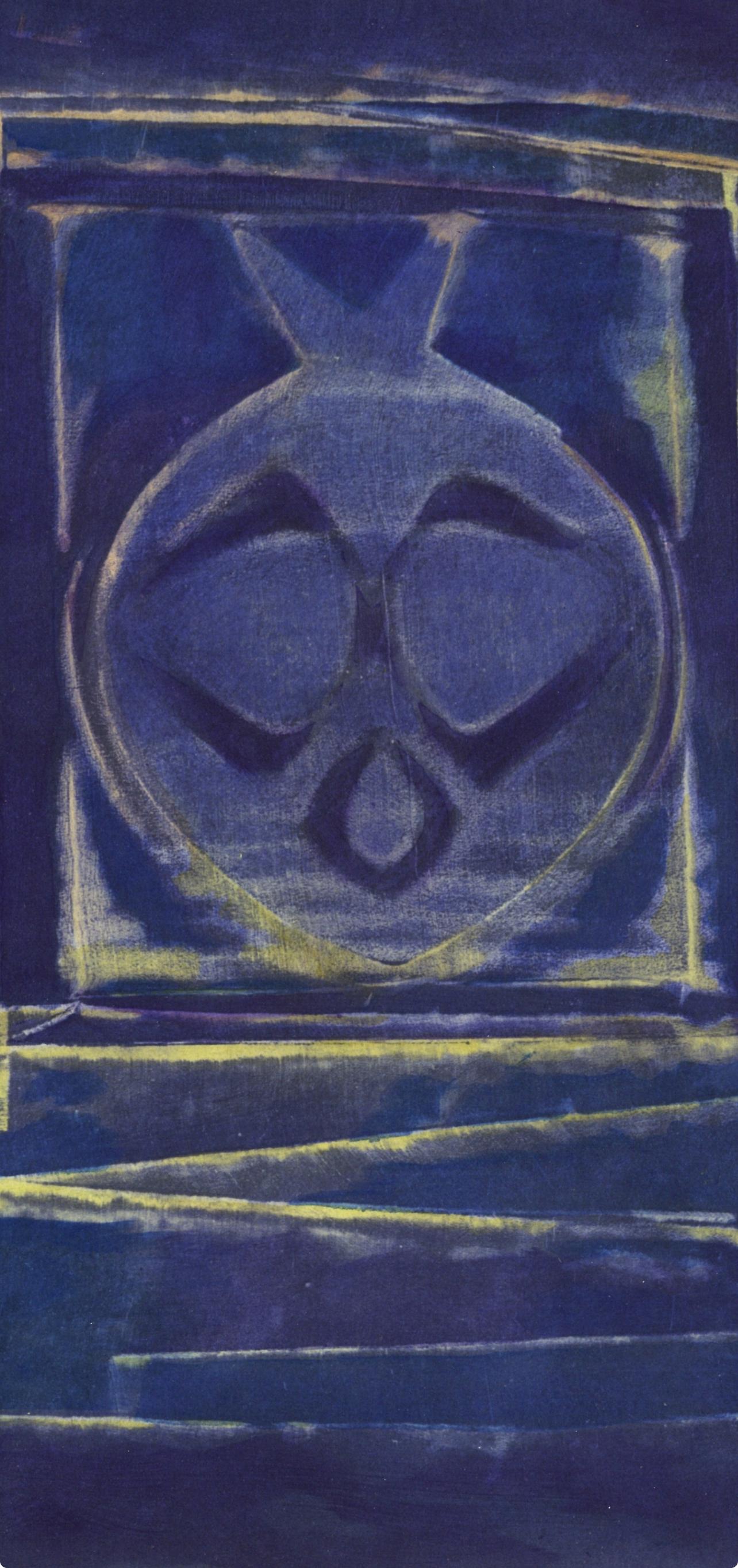 Ernst, Vase bleue, XXe Siècle (after) - Print by Max Ernst