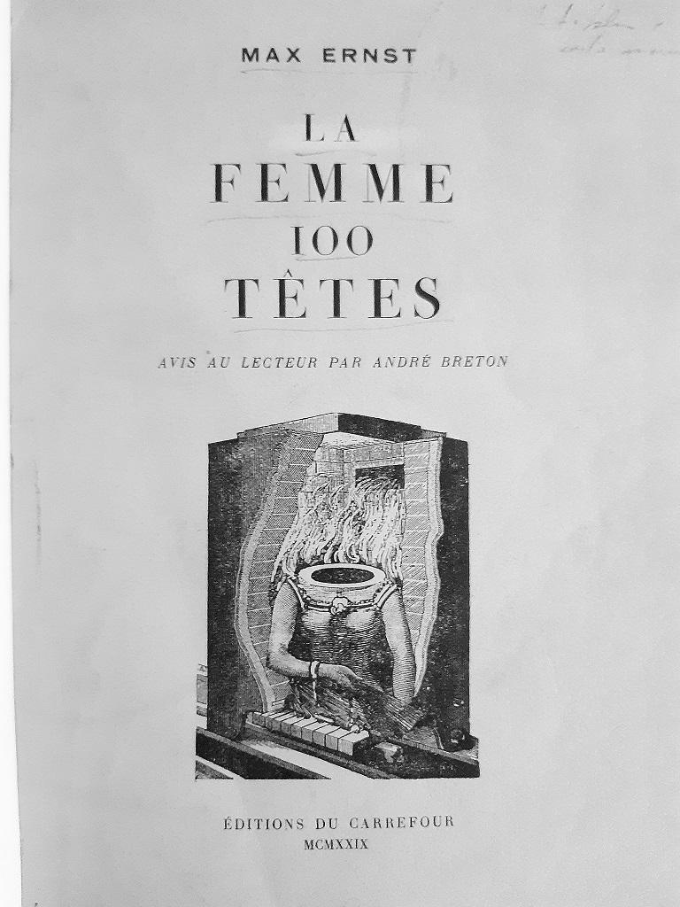 La Femme 100 Têtes - Rare Book Illustrated by Max Ernst - 1929 For Sale 3