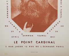 Le Point Cardinal Poster, Modern Poster by Max Ernst