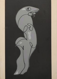 Couverture des Chiens Ont Soif, lithographie surréaliste de Max Ernst