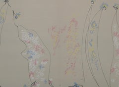 Les Chiens Ont Soif I, lithographie surréaliste de Max Ernst