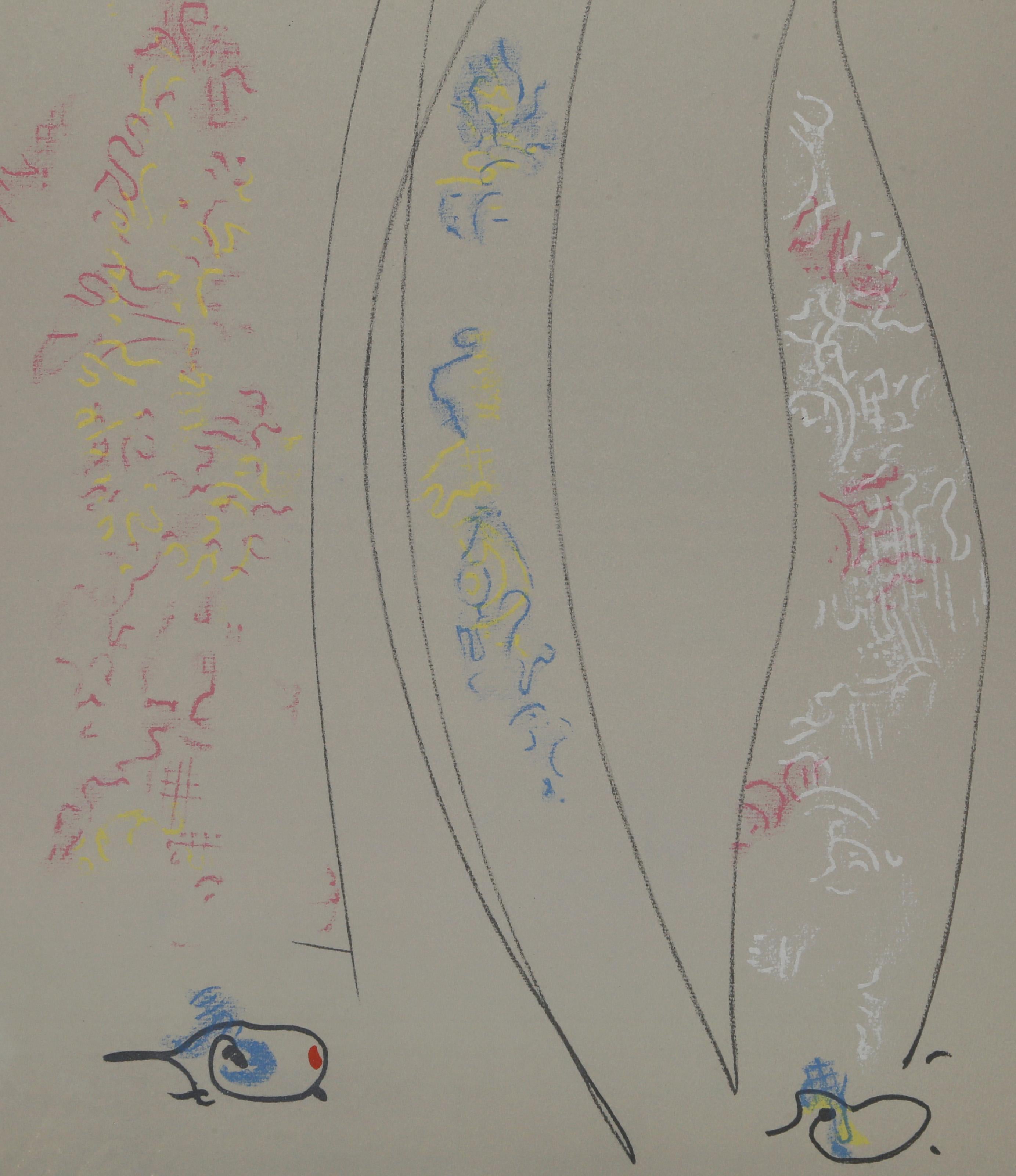 Les Chiens Ont Soif I, lithographie surréaliste de Max Ernst en vente 3
