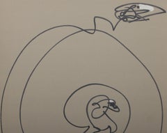 Les Chiens Ont Soif II, lithographie surréaliste de Max Ernst