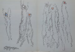 Les Chiens Ont Soif III, Surrealist Lithograph by Max Ernst