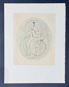 Max Ernst (1891–1976) - Colored aquatint and etching on paper - 1972