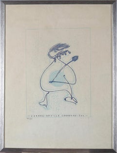 Max Ernst (1891-1976) - Cornegidouille cornes au cul - Lithographie sur papier japonais