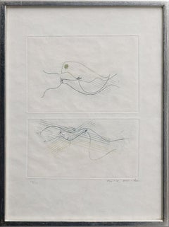 Max Ernst (1891 - 1976) - L'extrême Occidentale - Gravure sur papier - 1961