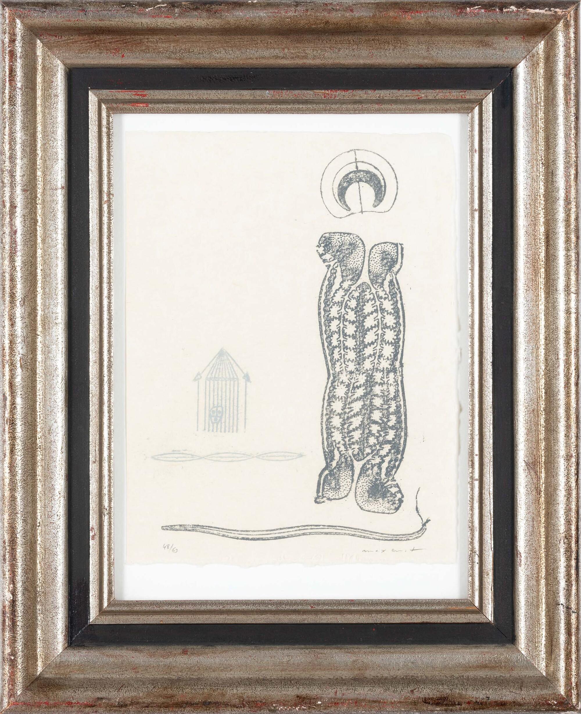 Max Ernst (1891–1976) - Untitled - lithograph on paper - 1970 en vente 1