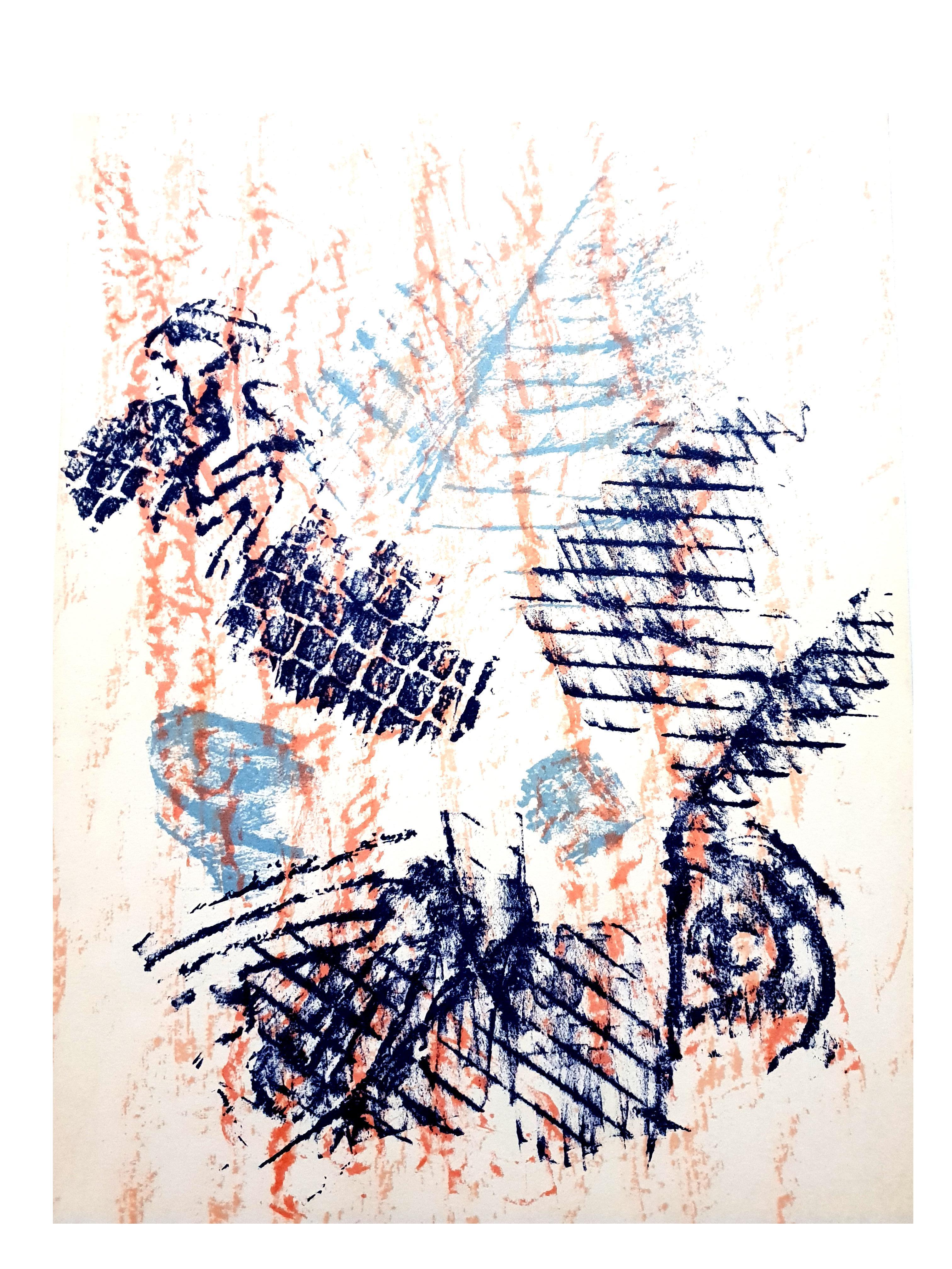 Max Ernst - Birds -  Original Lithograph For Sale 4