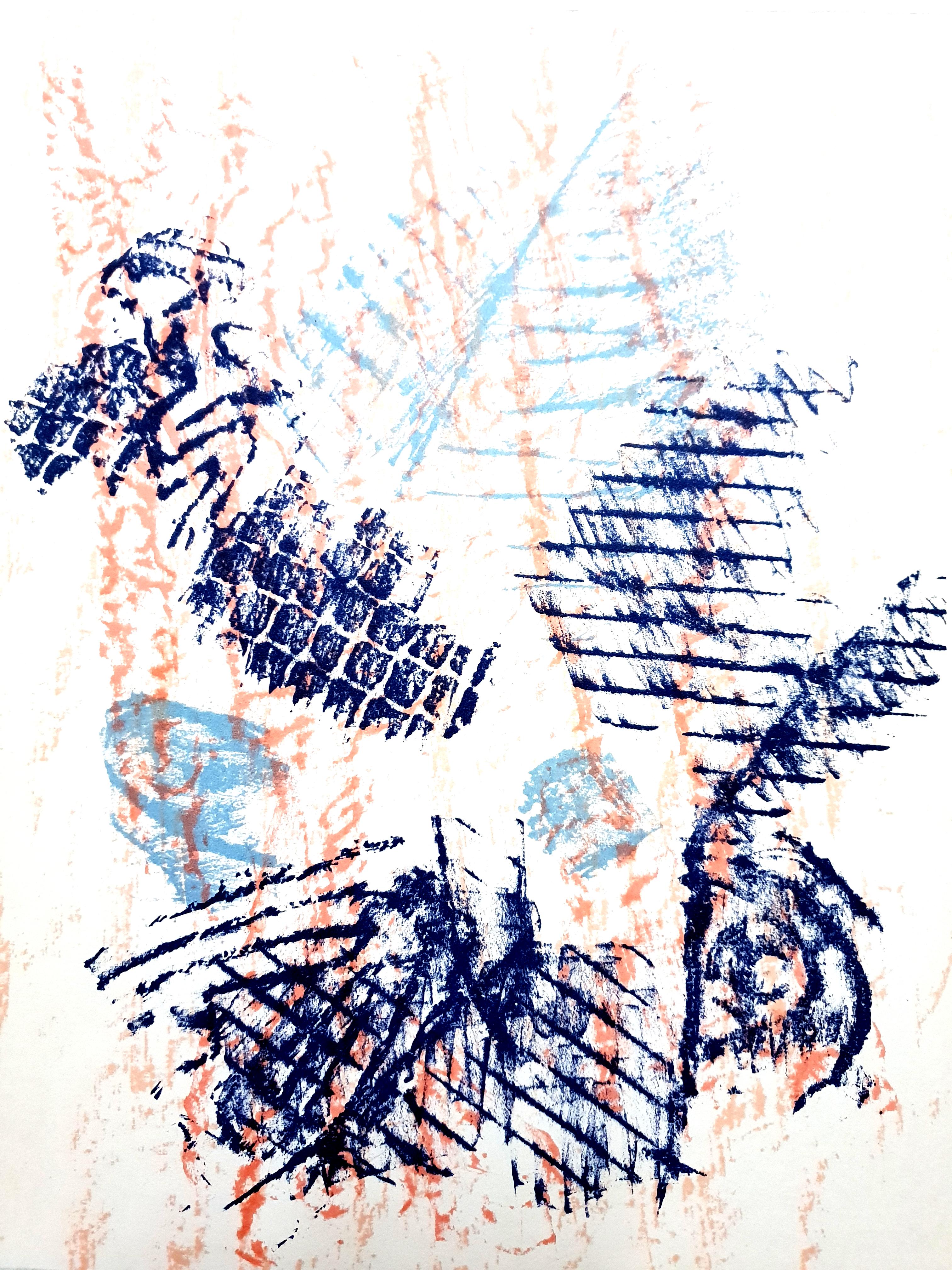 Max Ernst – Vögel –  Original-Lithographie
Vögel, 1964 
Abmessungen: 32 x 24 cm
Aus der Kunstzeitschrift XXe siècle
Unsigniert und nicht nummeriert wie ausgestellt
