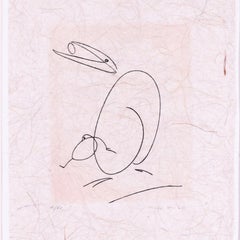 Max Ernst etching 'L’Oiseau Mere', numbered and signed, German