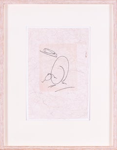 Max Ernst etching 'L’Oiseau Mere', numbered and signed, German