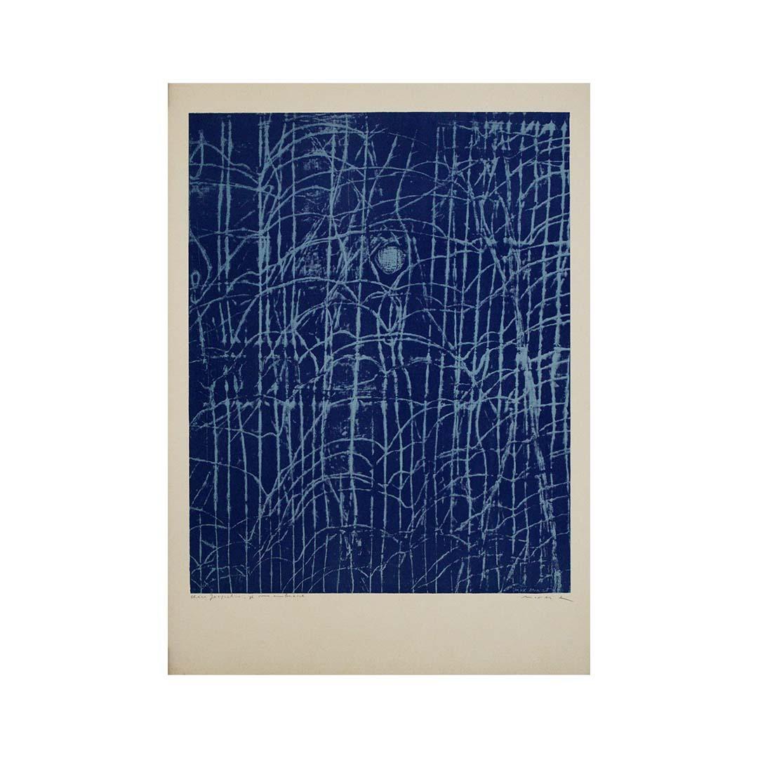 Max Ernst La forêt à l’aube The Forest at Dawn Salon de Mai original litho 1958 For Sale 1