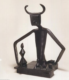 Max Ernst 'El Rey Jugando con la Reina' 2003- Surrealista - Primera Edición