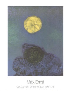 Max Ernst 'Ursachen Der Sonne, El Sol' 1989- Surrealista Vintage