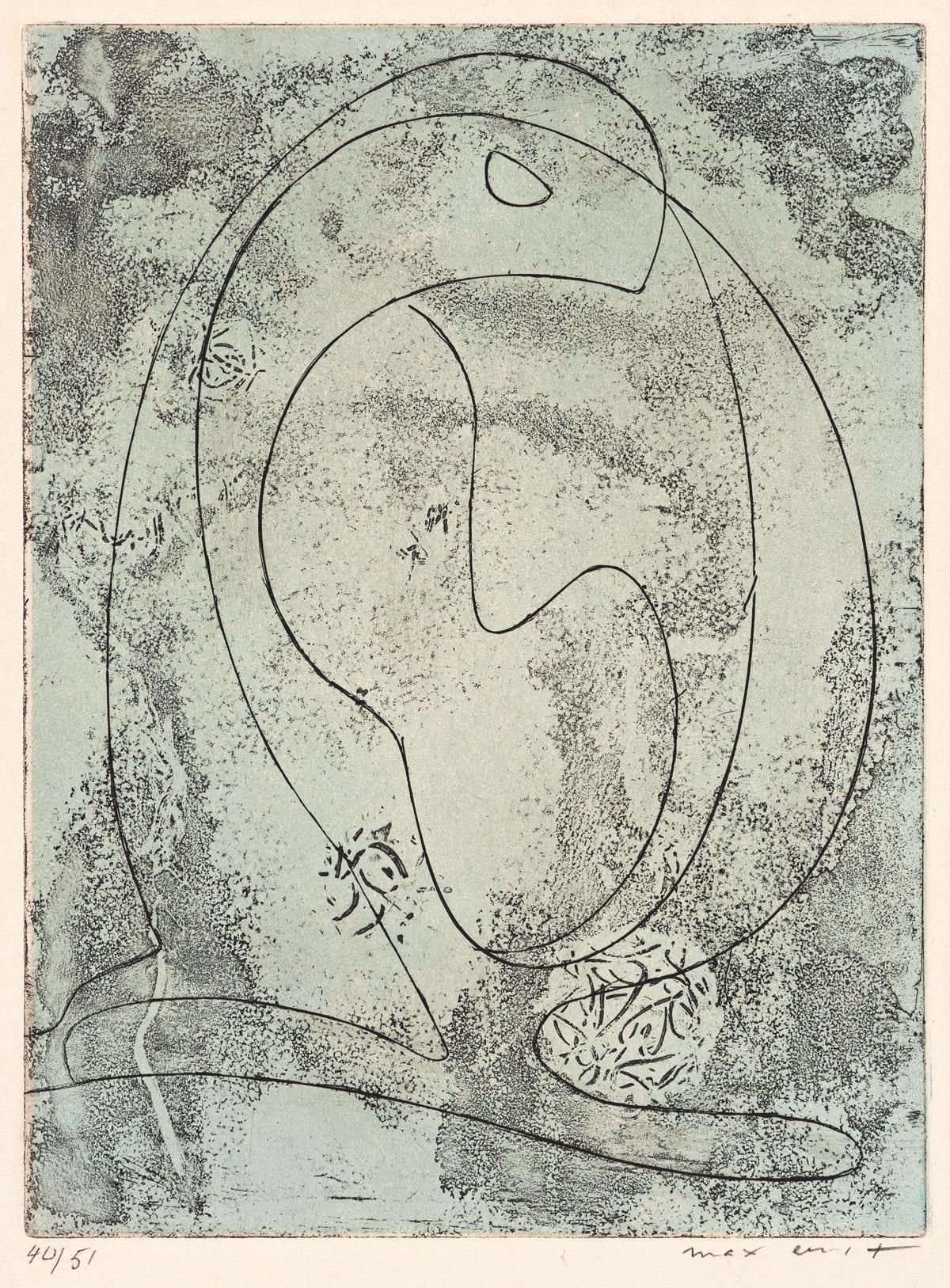 Max Ernst Print - Ohne Titel