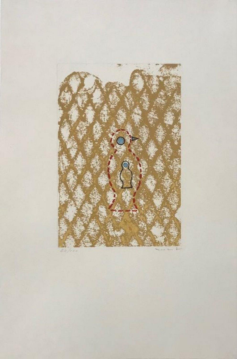 Penguin  - Print by Max Ernst