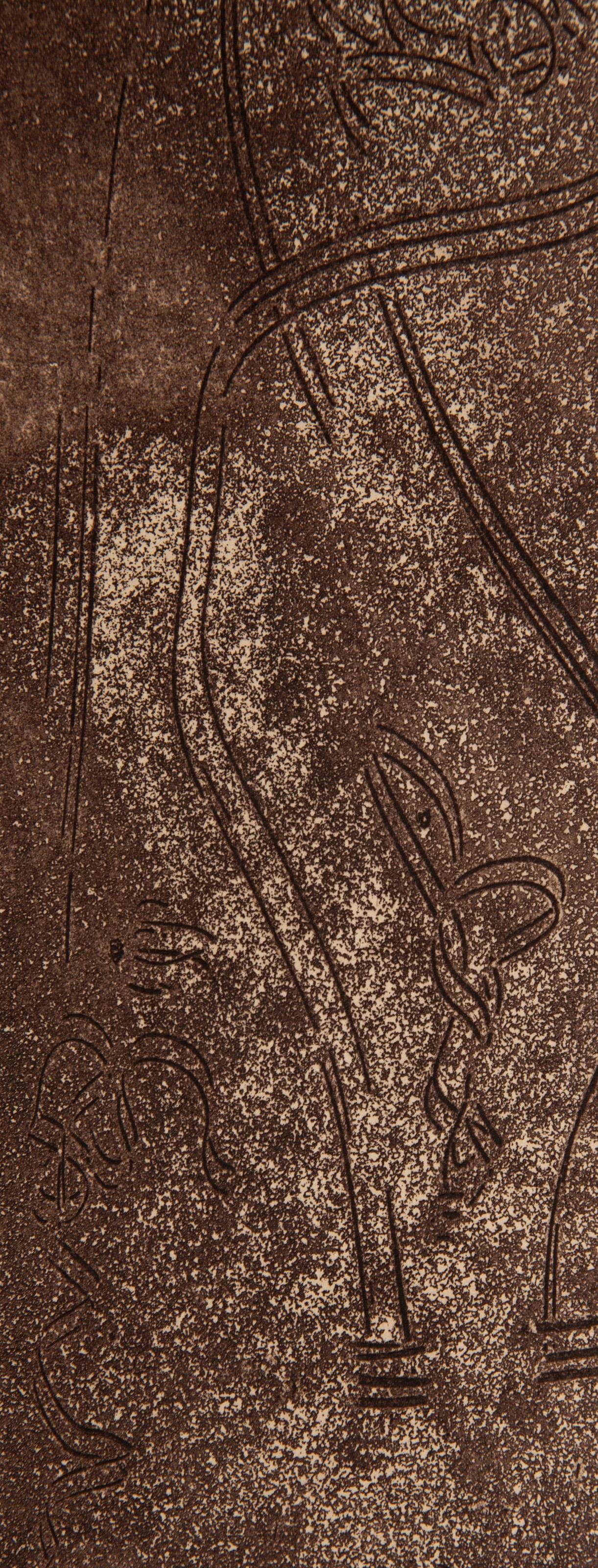 Pour Guillaume Tempel, Abstract Etching by Max Ernst 2
