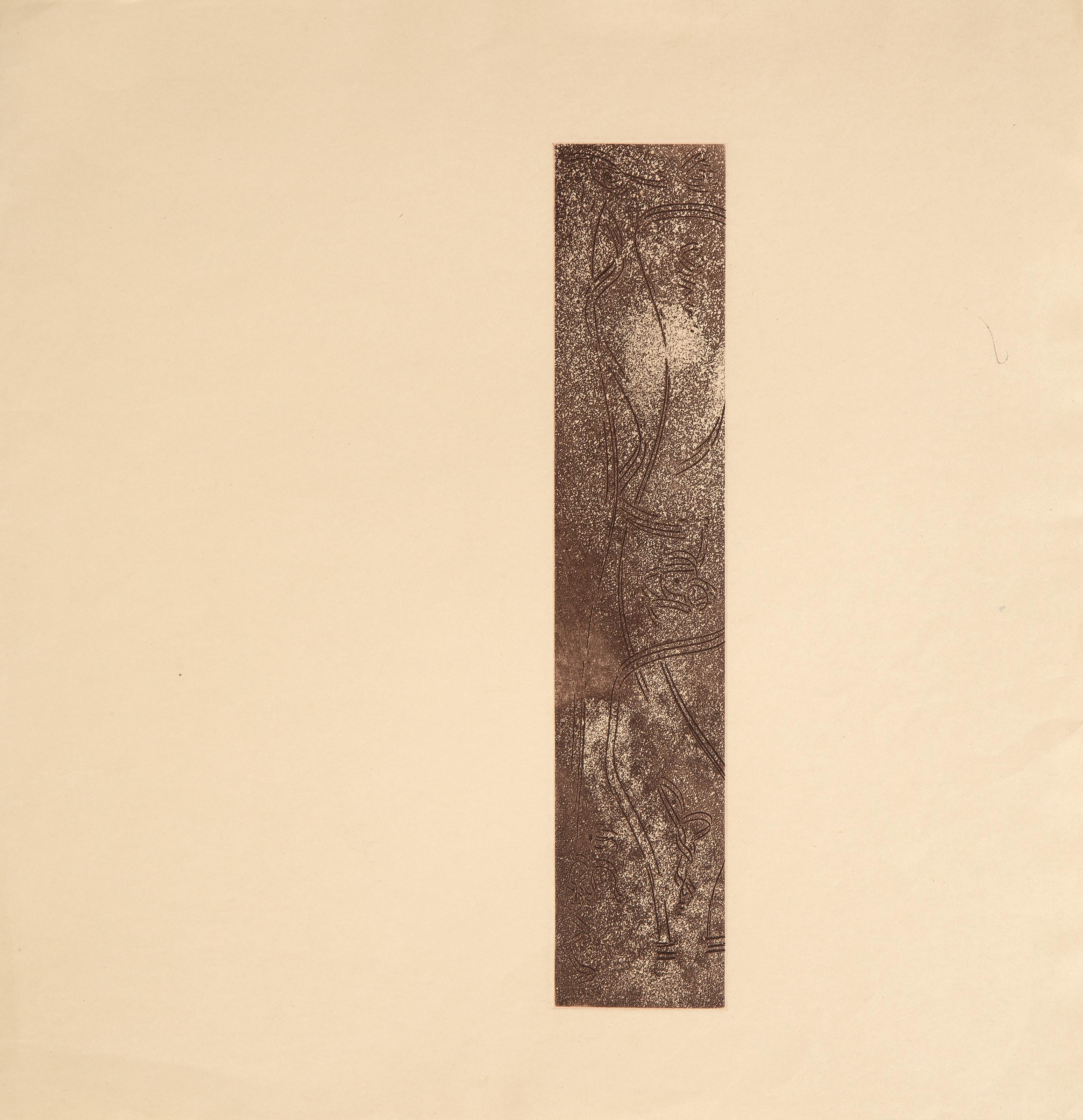 Pour Guillaume Tempel, Abstract Etching by Max Ernst 3