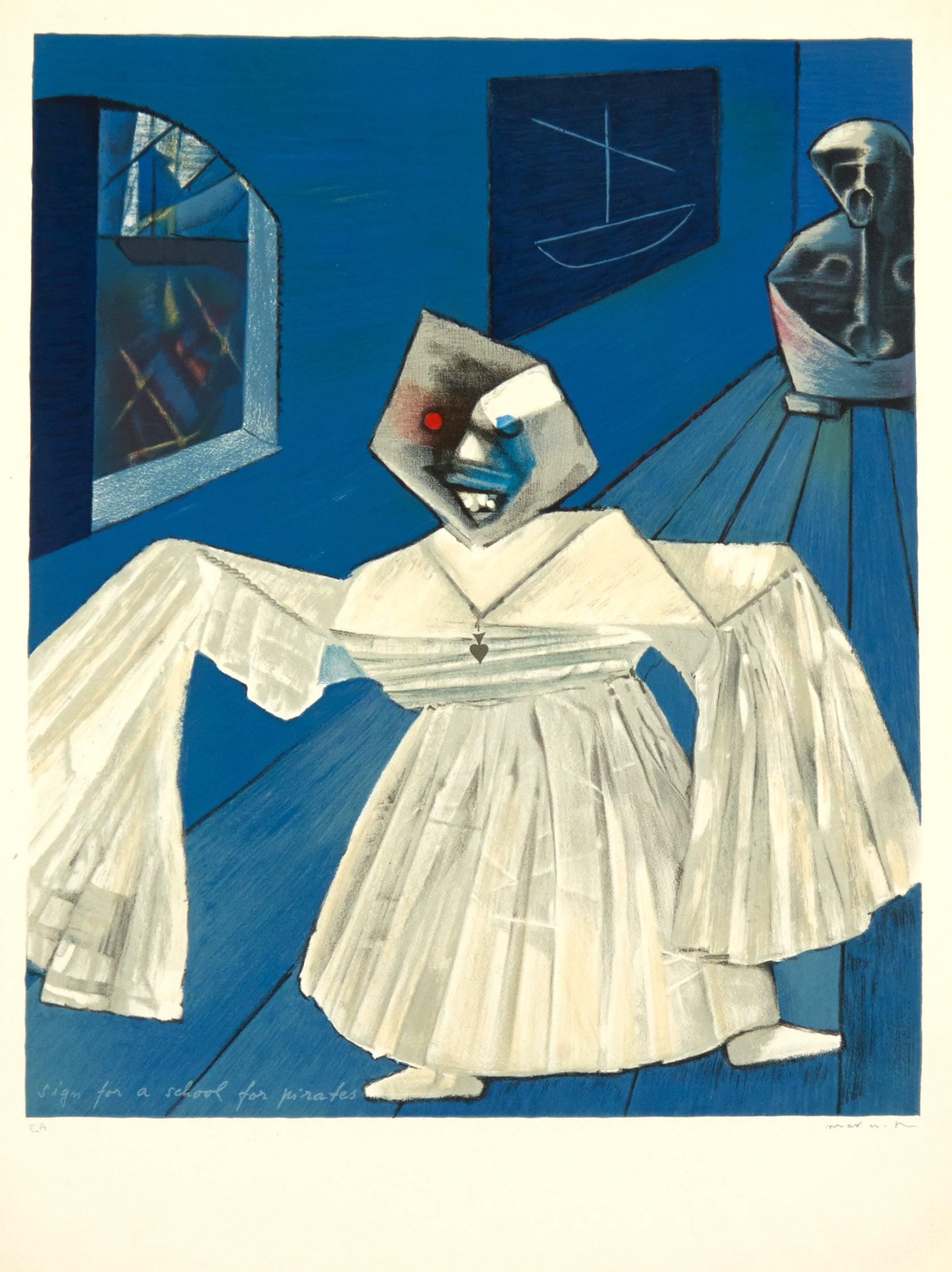 Artiste : Max Ernst

Médium : Lithographie originale, E.A. Signé, Edition de 125, 1965

Dimensions : 29 x 21.5 in, 73.66 x 54.61 cm